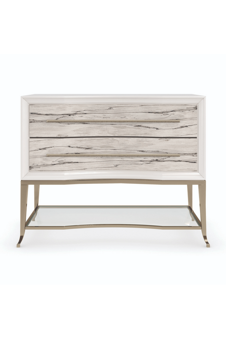 White Maple Nightstand | Caracole Natures Rhythm | Oroa.com