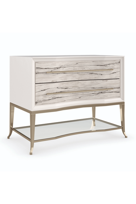 White Maple Nightstand | Caracole Natures Rhythm | Oroa.com