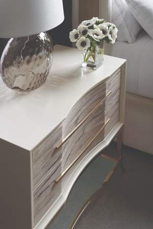 White Maple Nightstand | Caracole Natures Rhythm | Oroa.com
