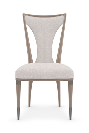 Beige Scandinavian Dining Chair | Caracole Take Your Seat II | Oroa.com