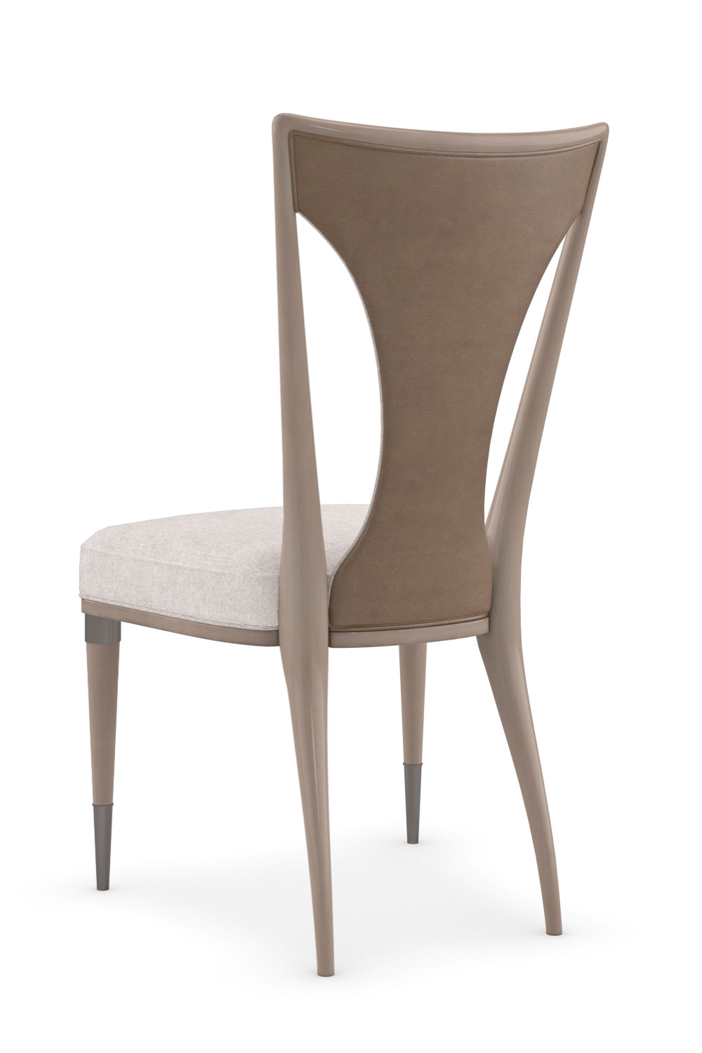 Beige Tapered Side Chair | Caracole Take Your Seat | Oroa.com