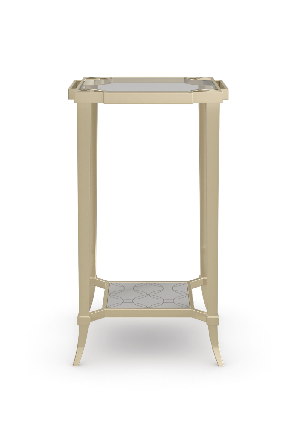 Gold Modern Side Table | Caracole Simply Charming | Oroa.com