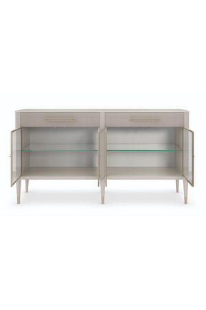 Glass Door Modern Sideboard | Caracole Love Interest | Oroa.com