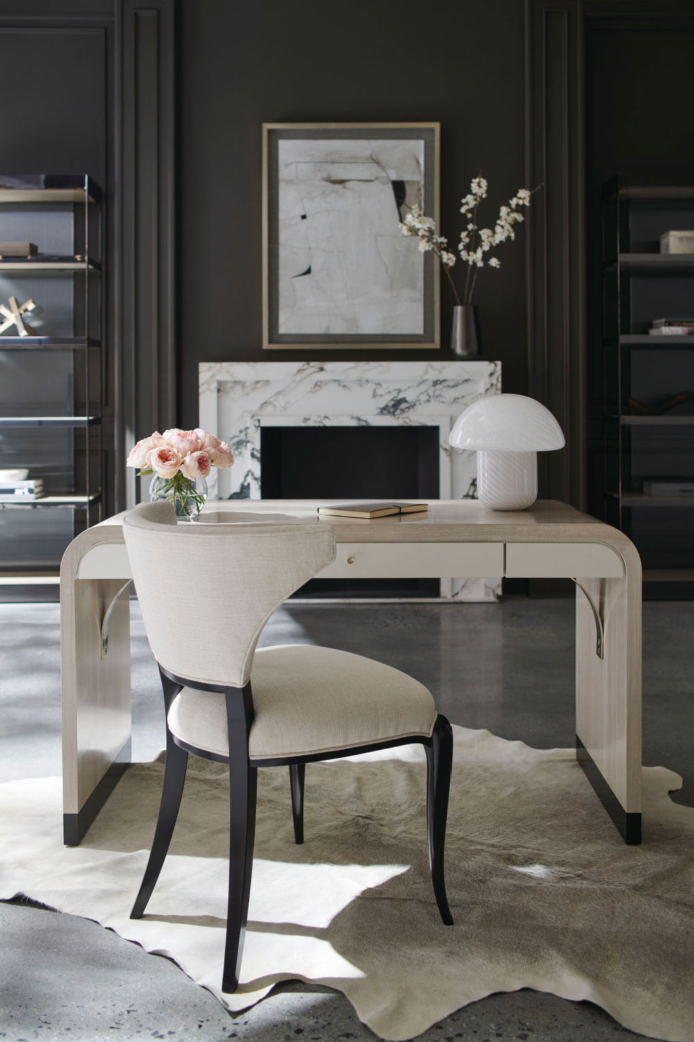 Bronze Framed Display Cabinet | Caracole Shelf Life | Oroa.com