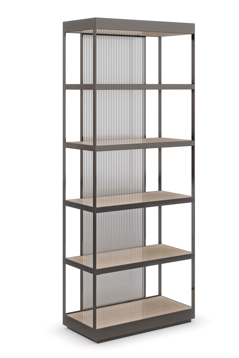 Bronze Framed Display Cabinet | Caracole Shelf Life | Oroa.com