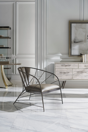 Bronze Framed Display Cabinet | Caracole Shelf Life | Oroa.com