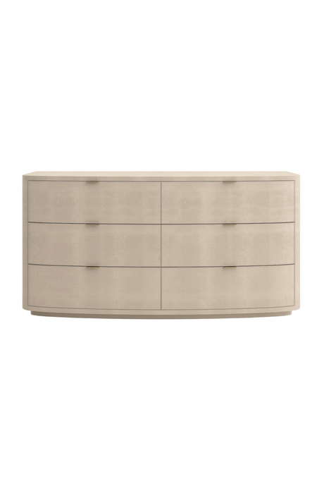 Cream Shagreen Dresser | Caracole Simply Perfect | Oroa.com