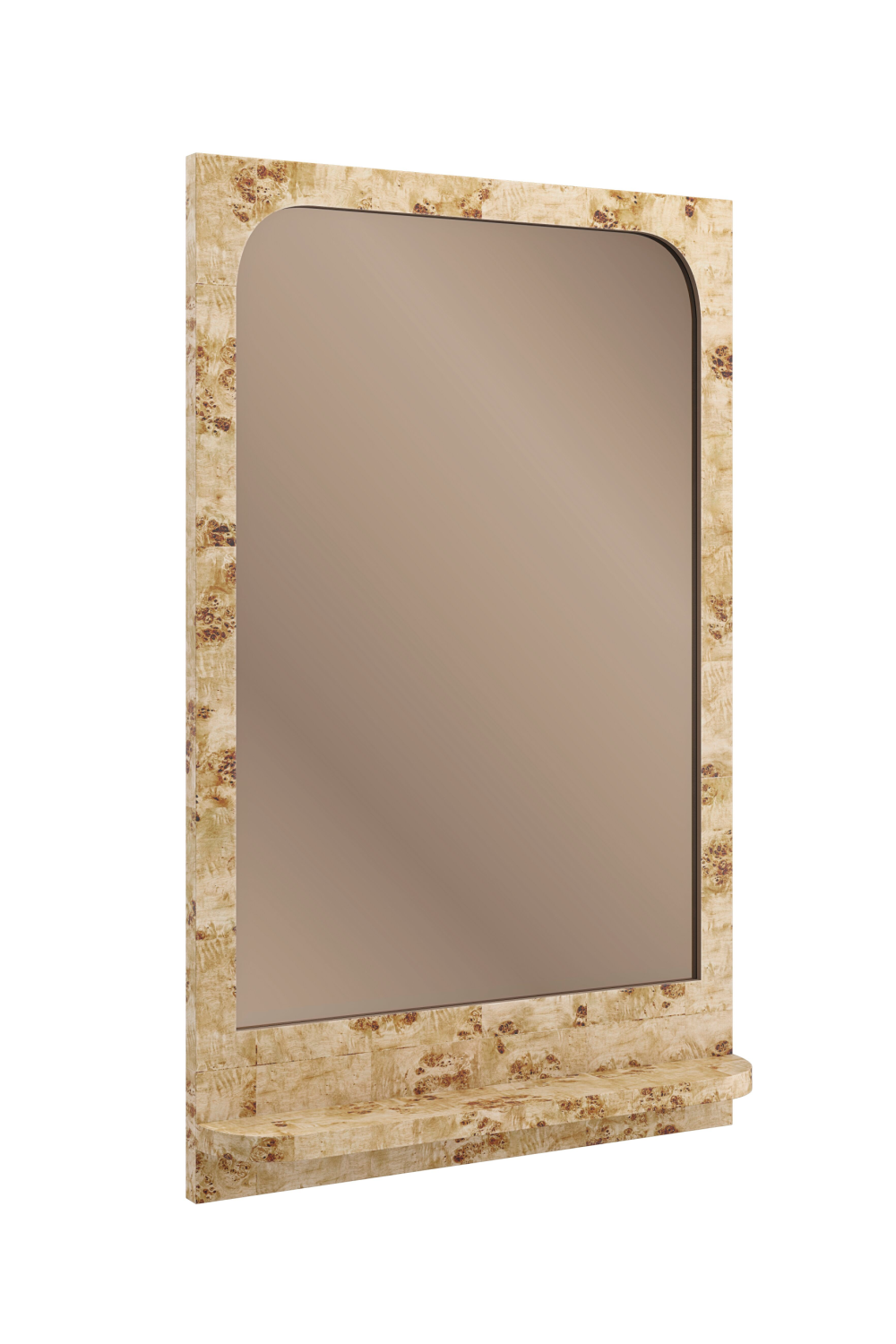 Mappa Burl Bronze Mirror | Caracole Burlesque | Oroa.com