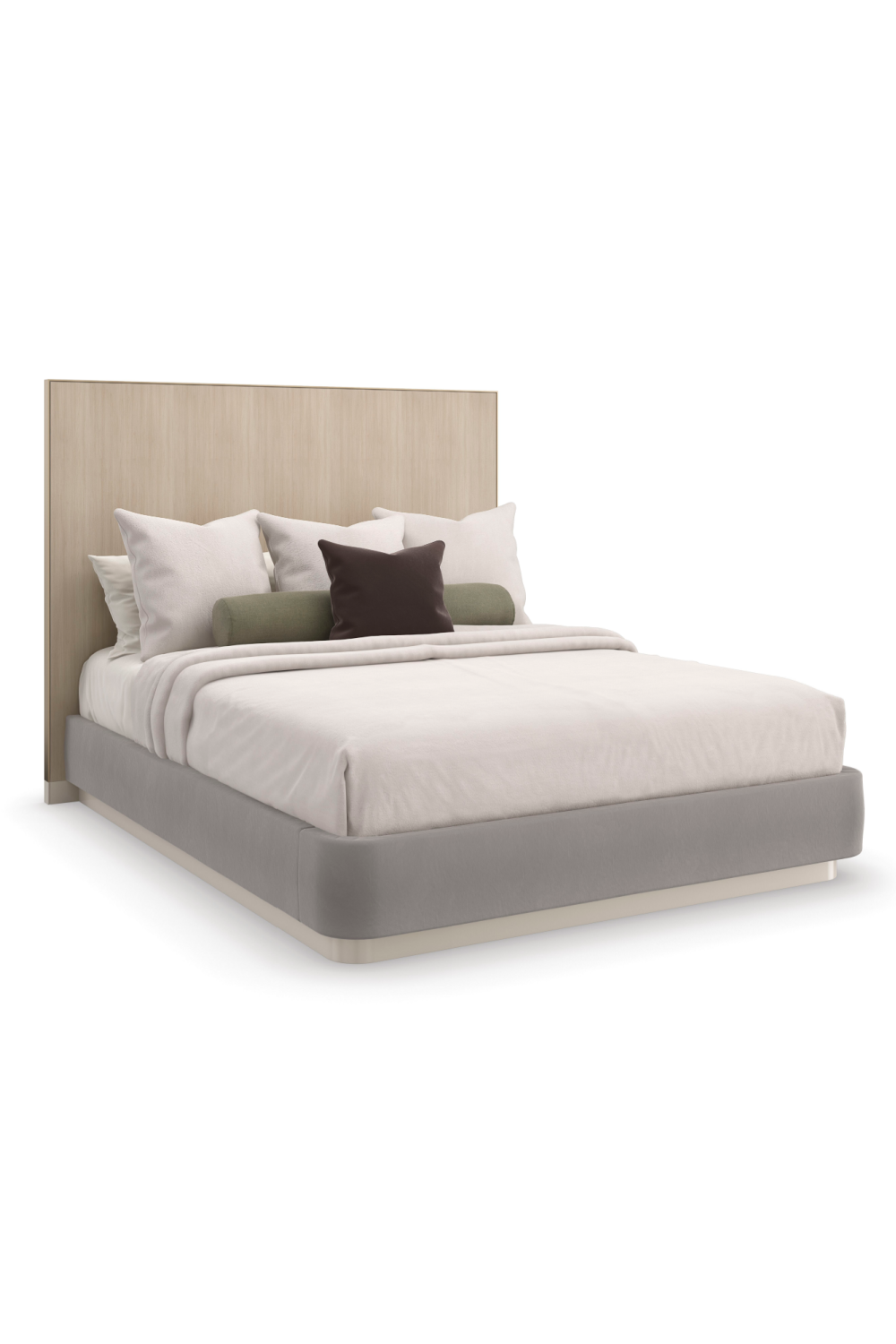 Gray Minimalist Bed | Caracole Dream Chaser | Oroa.com