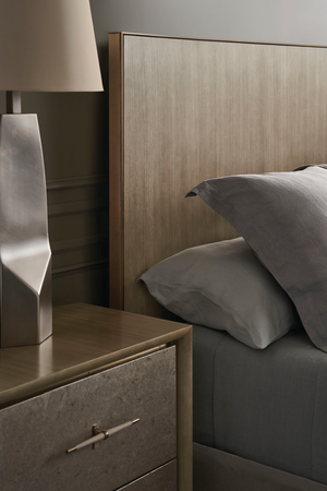 Gray Minimalist Bed | Caracole Dream Chaser | Oroa.com