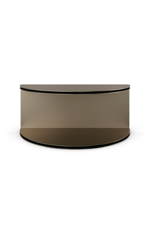 Gold Semi-Circle Cocktail Table | Caracole All Together | Oroa.com