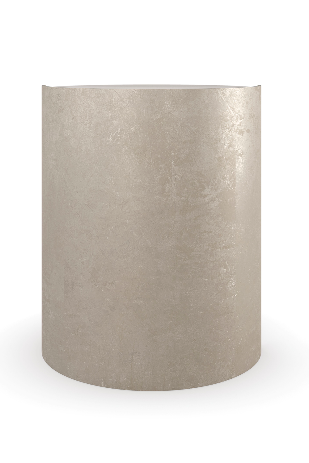 Spiral Silver Leaf Side Table | Caracole Nautilus | Oroa.com