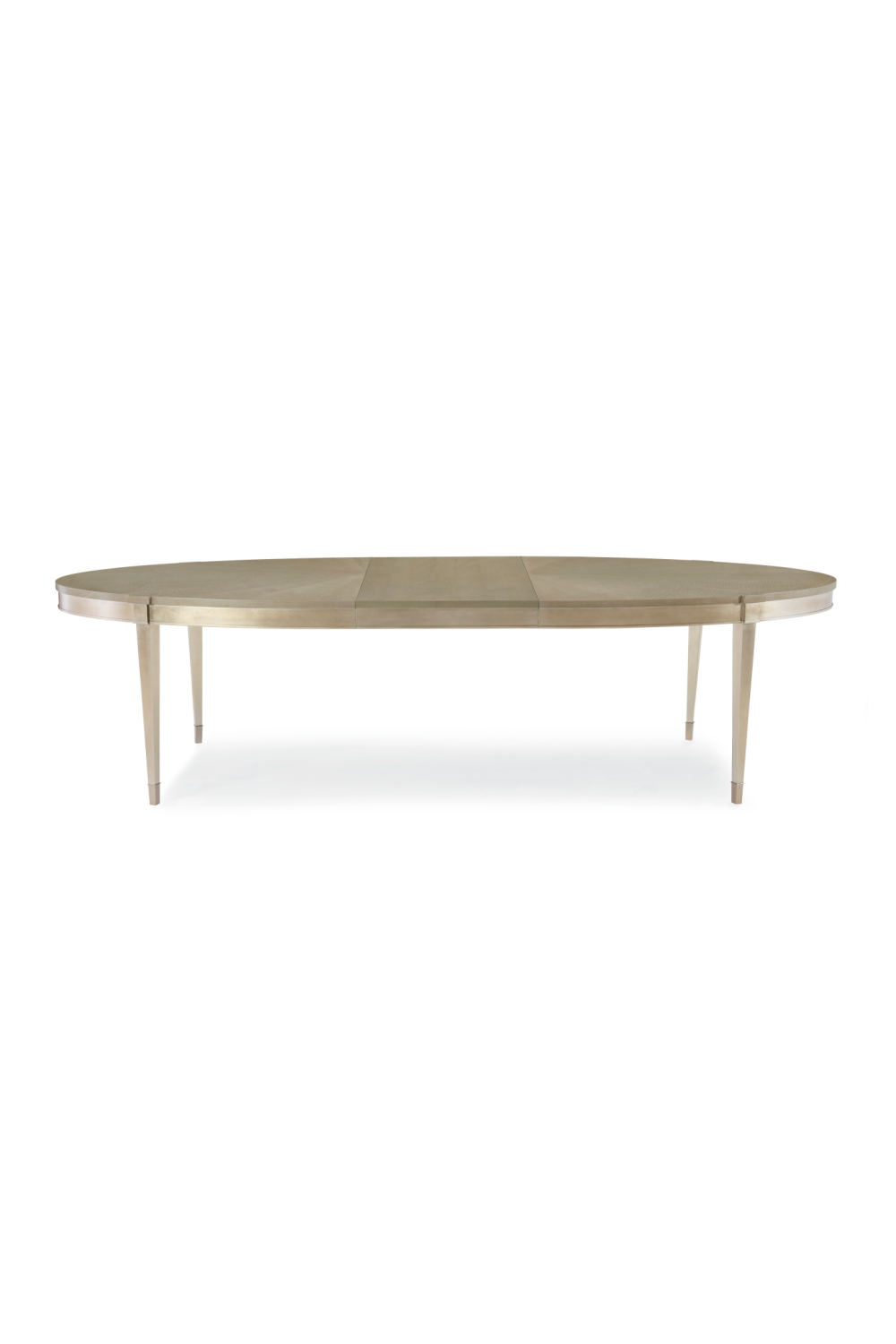 Silver Leaf Oval Dining Table | Caracole A House Favorite | Oroa.com