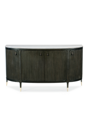 Black 4-Door Console Table | Caracole Serve Yourself | Oroa.com