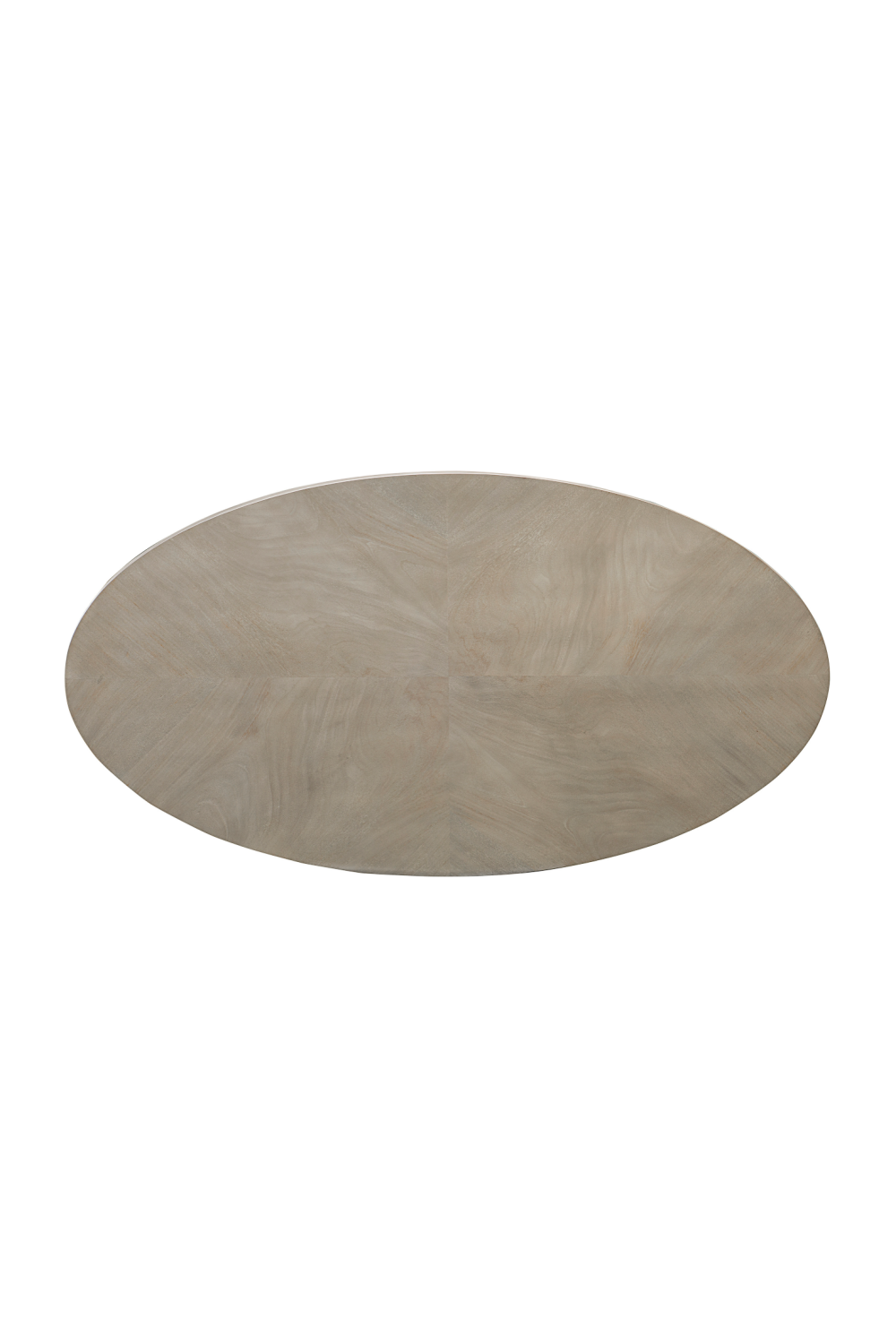 Oval Mahogany Veneer Cocktail Table | Caracole Front And Center |  Oroa.com