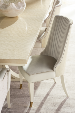 Tailored Modern Dining Chair | Caracole Line Me Up | Oroa.com