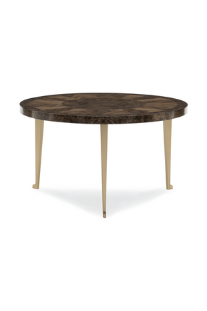 Round Wooden Cocktail Table | Caracole One Of The Bunch | Oroa.com