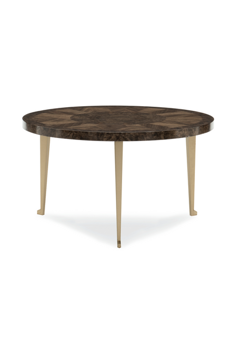 Round Wooden Cocktail Table | Caracole One Of The Bunch | Oroa.com