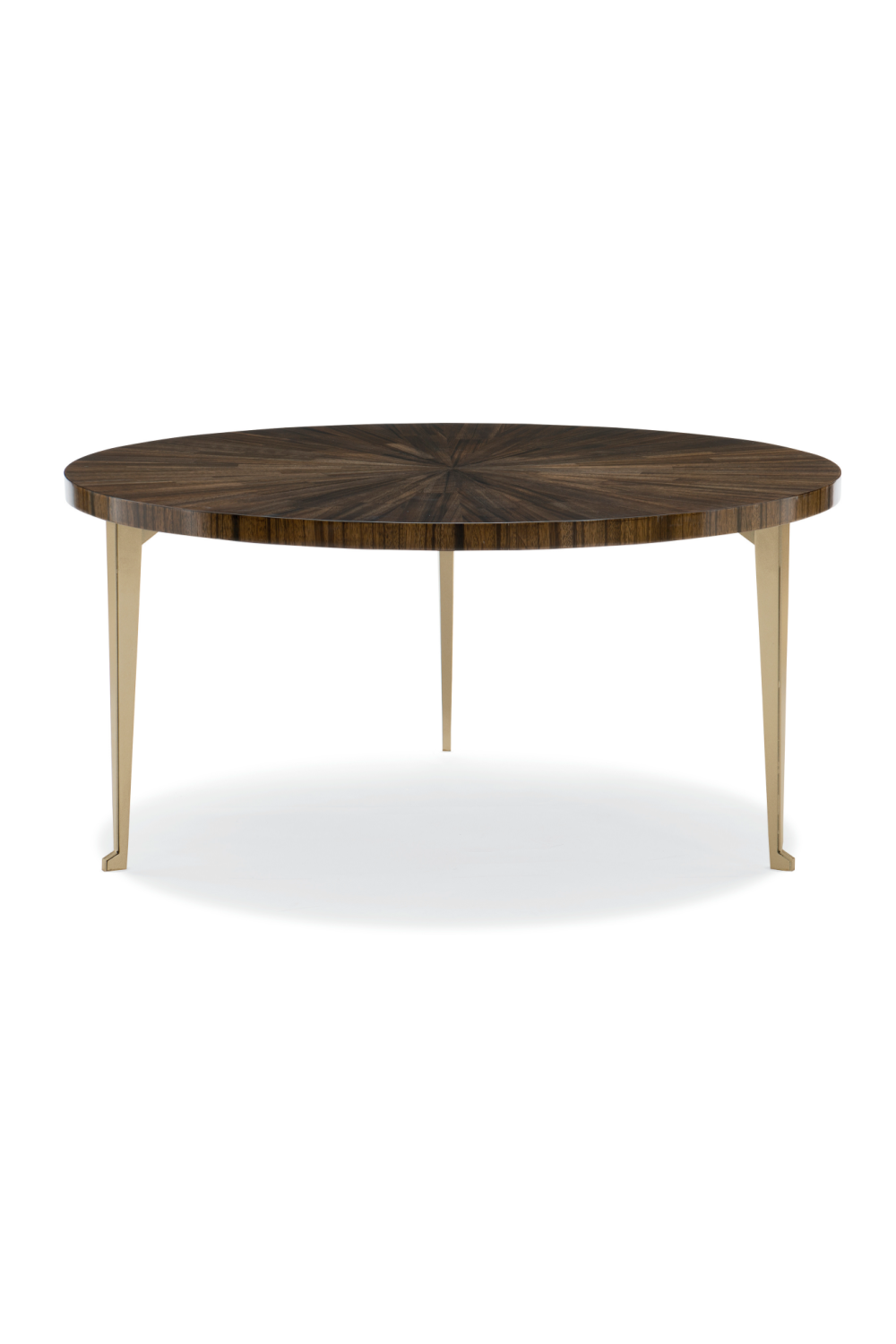 Round Wooden Coffee Table | Caracole A Whole Bunch | Oroa.com