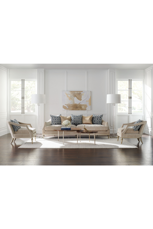 Round Wooden Coffee Table | Caracole A Whole Bunch | Oroa.com