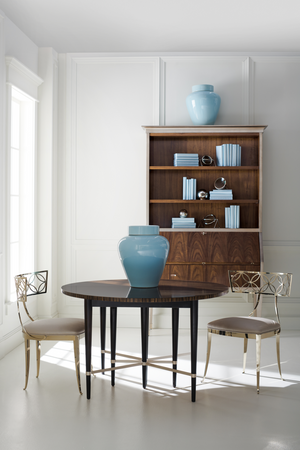 Round Paldao Dining Table | Caracole Long And Short Of It | Oroa.com