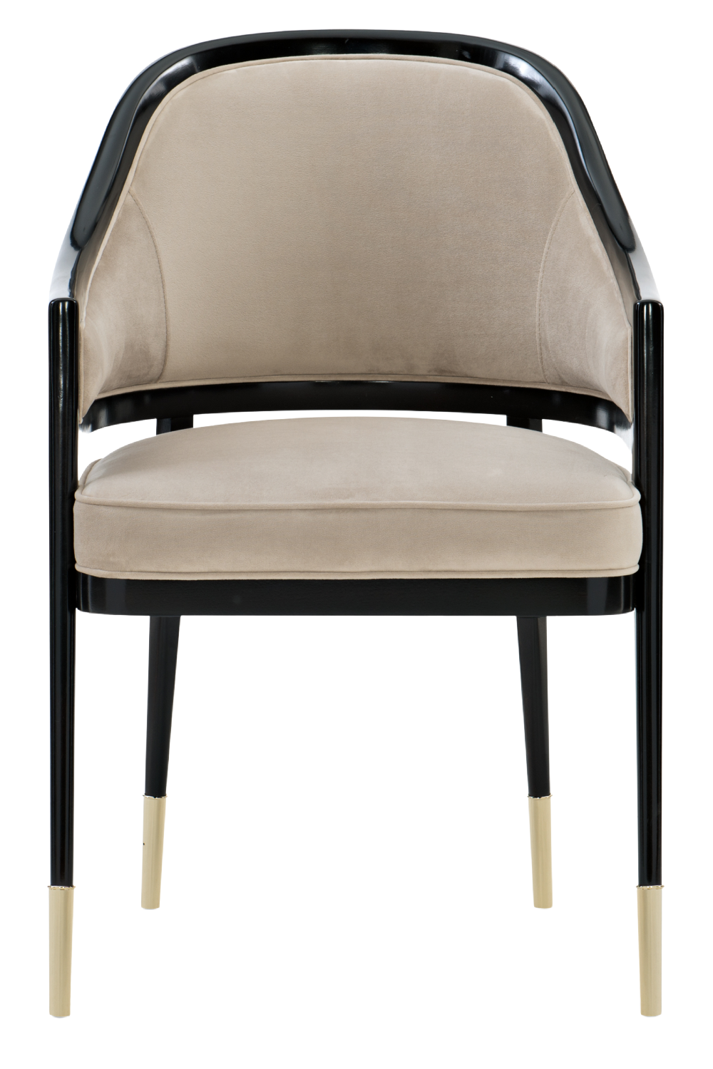 Arabesque Fretwork Dining Chair | Caracole Club Member At The Table | Oroa.com