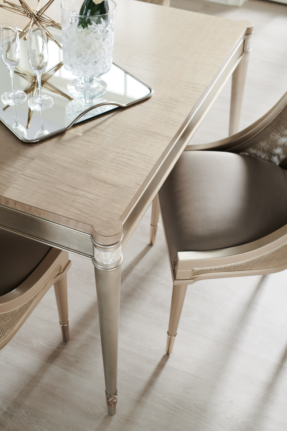 Cut-Out Back Dining Chair | Caracole Cane I Join You | Oroa.com