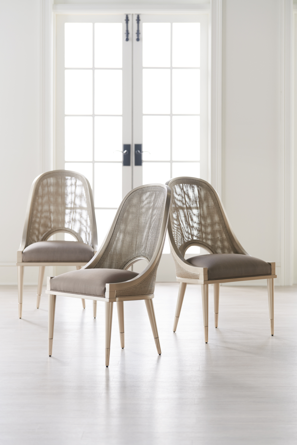 Cut-Out Back Dining Chair | Caracole Cane I Join You | Oroa.com