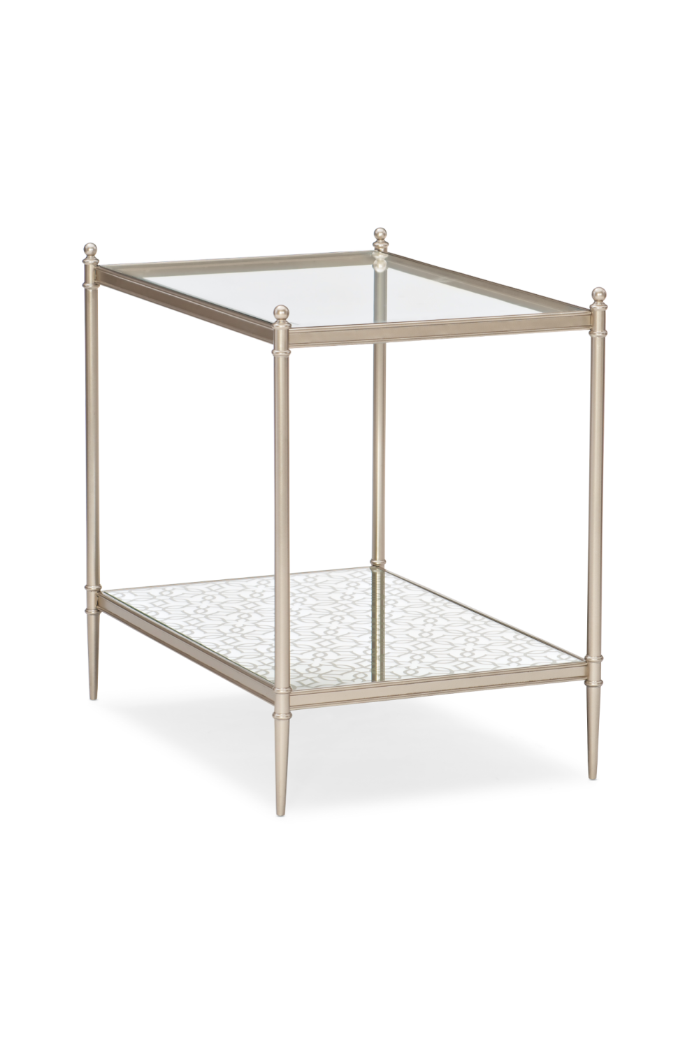 Silver Leaf Side Table | Caracole Perfectly Adaptable | Oroa.com