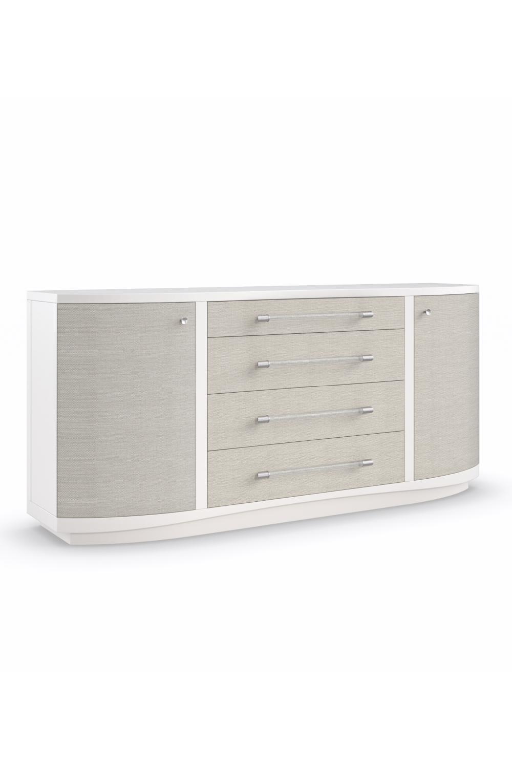White Modern Dresser | Caracole Clear To Me | Oroa.com