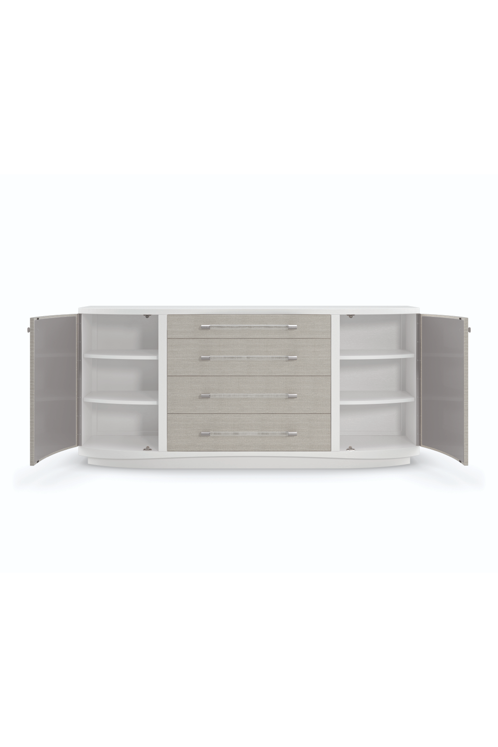 White Modern Dresser | Caracole Clear To Me | Oroa.com