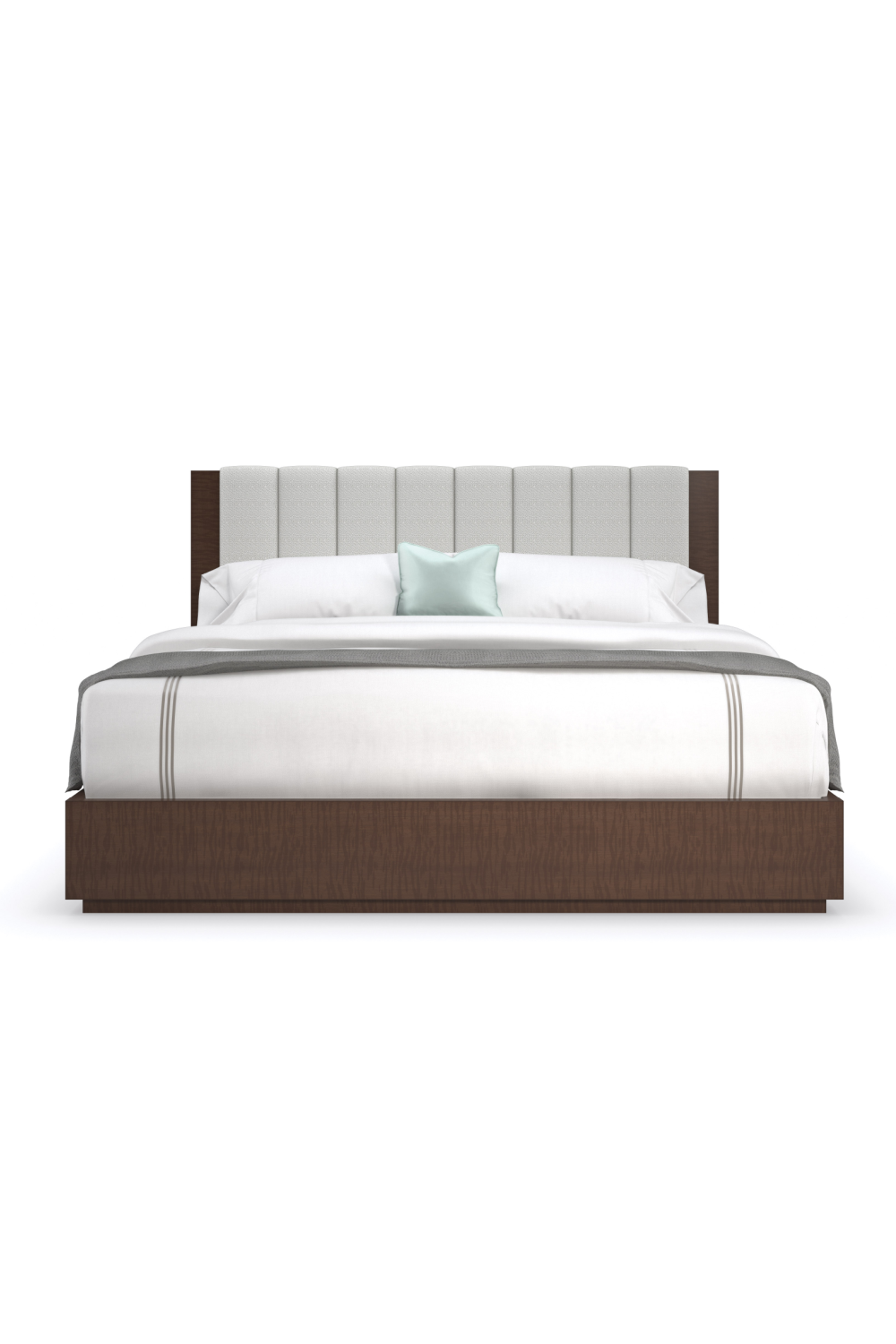 Brown Classic California King Bed | Caracole Inner Passion  | Oroa.com