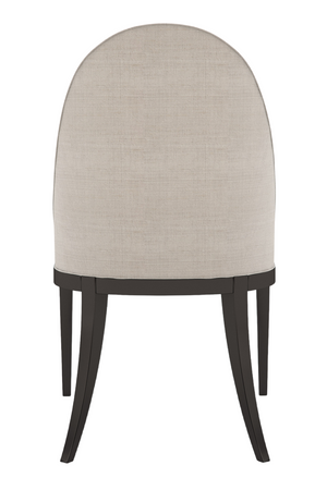 Beige Curved Side Chair | Caracole Natural Choice | Oroa.com