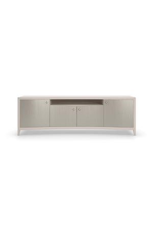 Silver Modern Media Cabinet | Caracole Full of Charm | Oroa.com