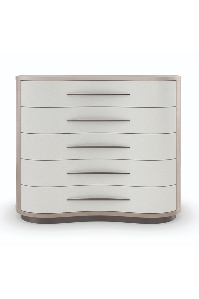 Vinyl Curved Dresser | Caracole Meandrous | Oroa.com