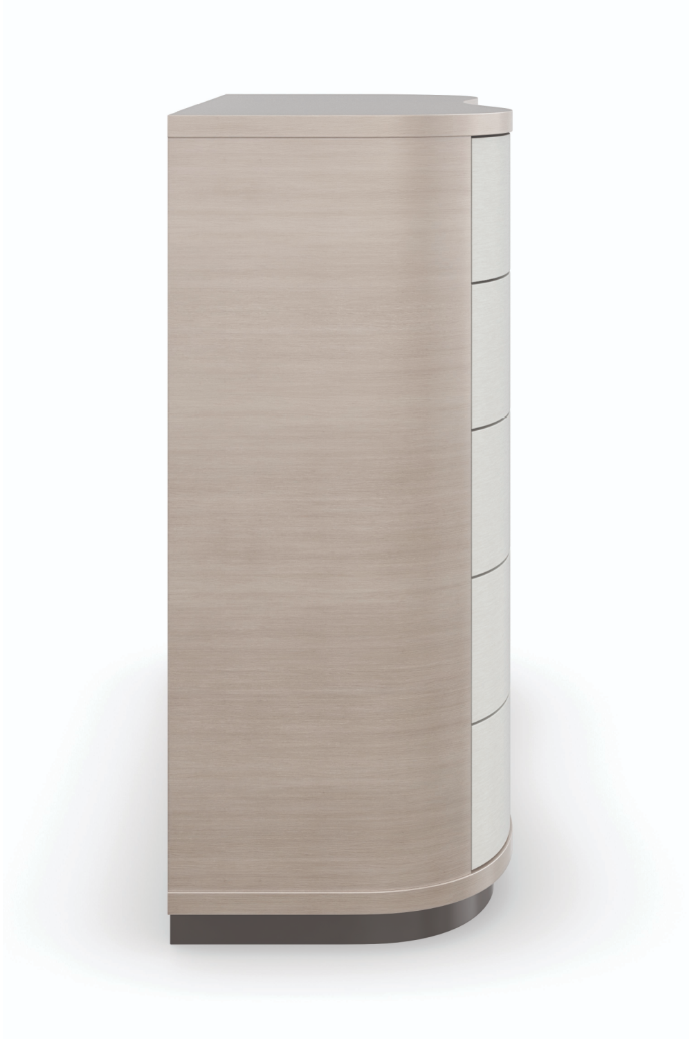 Vinyl Curved Dresser | Caracole Meandrous | Oroa.com