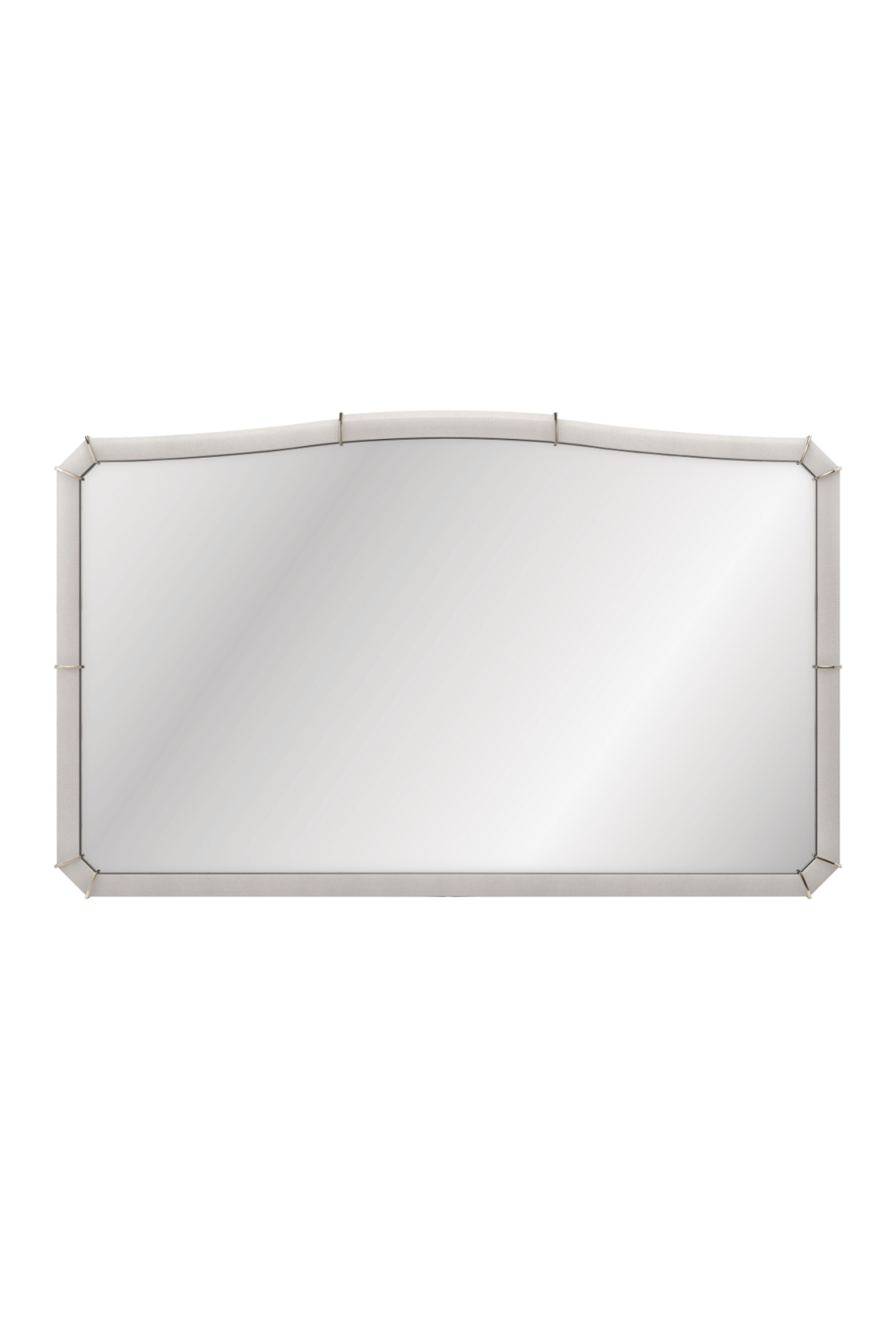 Shagreen Curved Mirror | Caracole Aria | Oroa.com