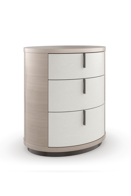 Oval Modern Nightstand | Caracole Wandering | Oroa.com