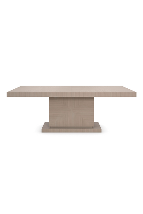 Gray Wooden Extendable Dining Table | Caracole Horizon | Oroa.com