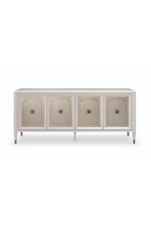 Mirrored Panel Sideboard | Caracole Lattice Serve You | Oroa.com