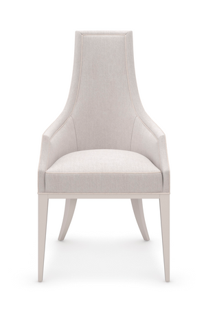 Tapered Back Beige Dining Chair | Caracole Tall Order | Oroa.com