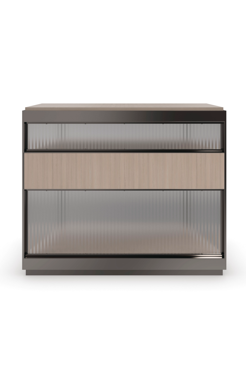 Modern 1-Drawer Side Table | Caracole Falling Waters | Oroa.com