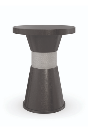 Dark Brown Ash Side Table | Caracole Periscope | Oroa.com