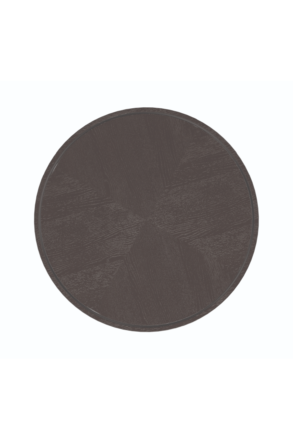 Dark Brown Ash Side Table | Caracole Periscope | Oroa.com