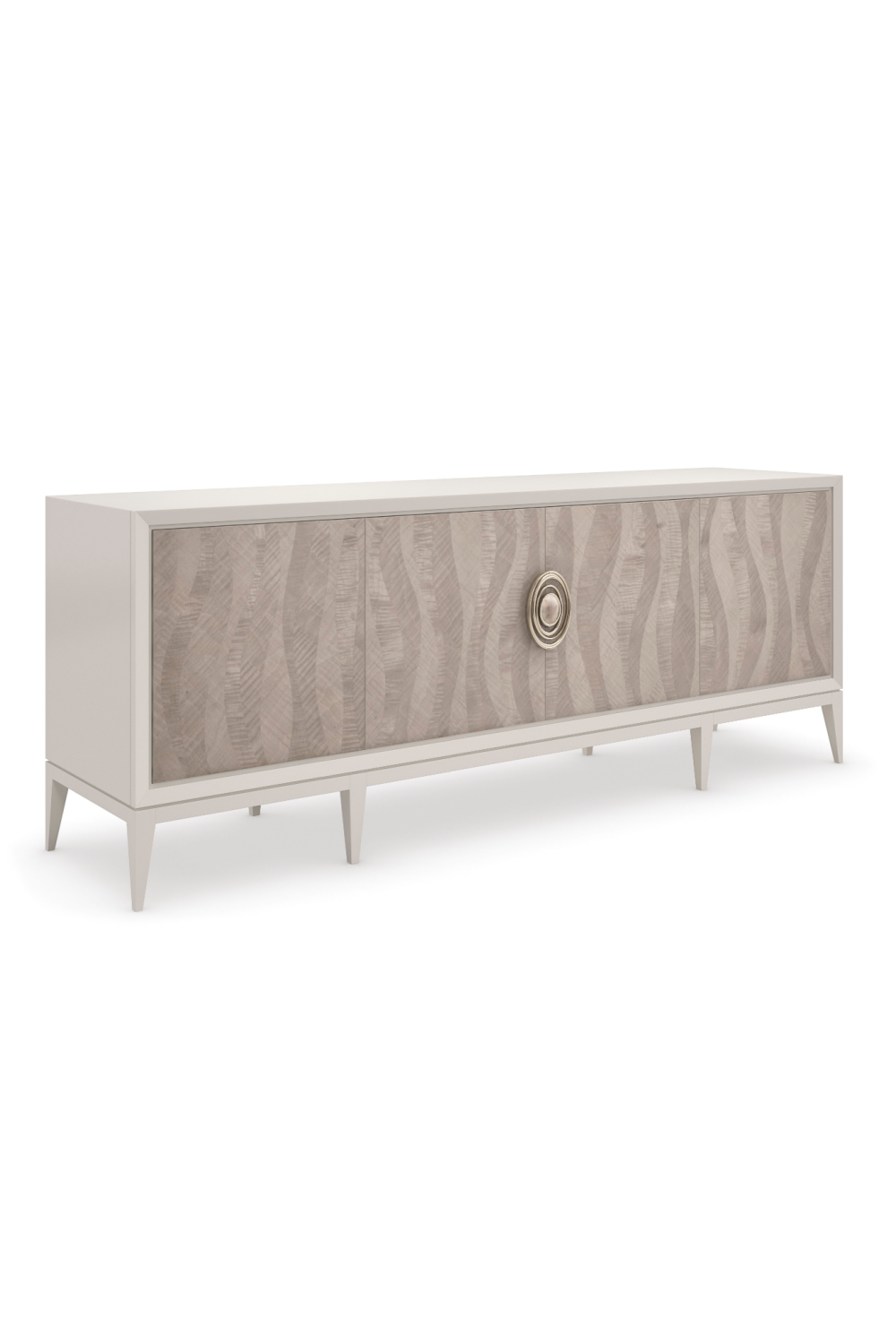 Patterned Cream Modern Sideboard | Caracole Now Streaming | Oroa.com