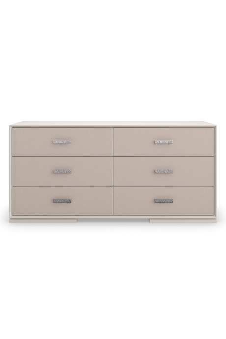 Classic 6-Drawer Dresser | Caracole Silver Lining | Oroa.com