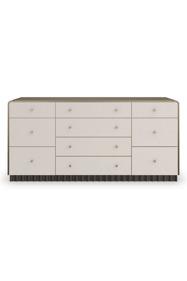 Fluted 10-Drawer Dresser | Caracole Circadian | Oroa.com