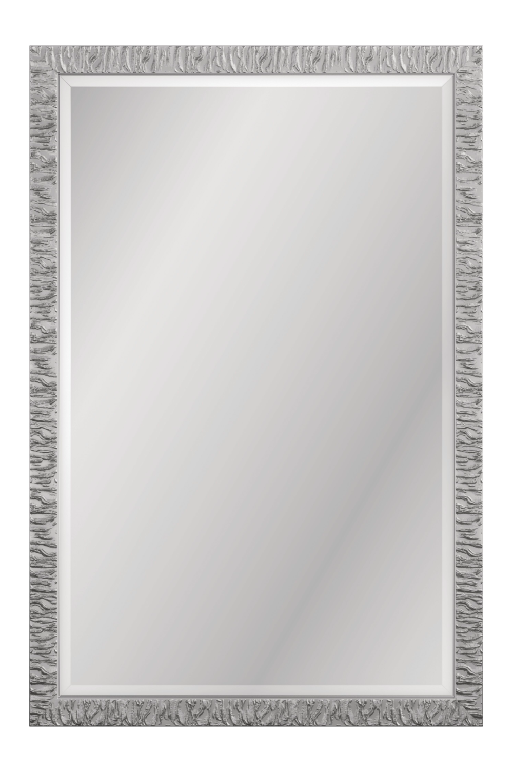 Textured Metal Mirror | Caracole Silver Mirage | Oroa.com