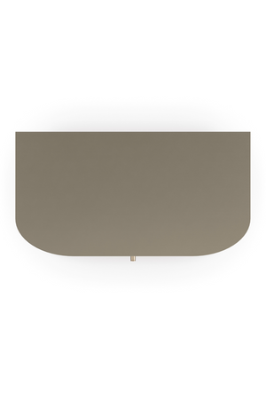 Cream Fluted Nightstand | Caracole Deep Sleep | Oroa.com