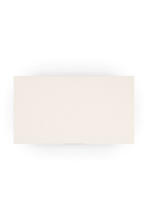 Vinyl 3-Drawer Nightstand | Caracole Silver Lining | Oroa.com